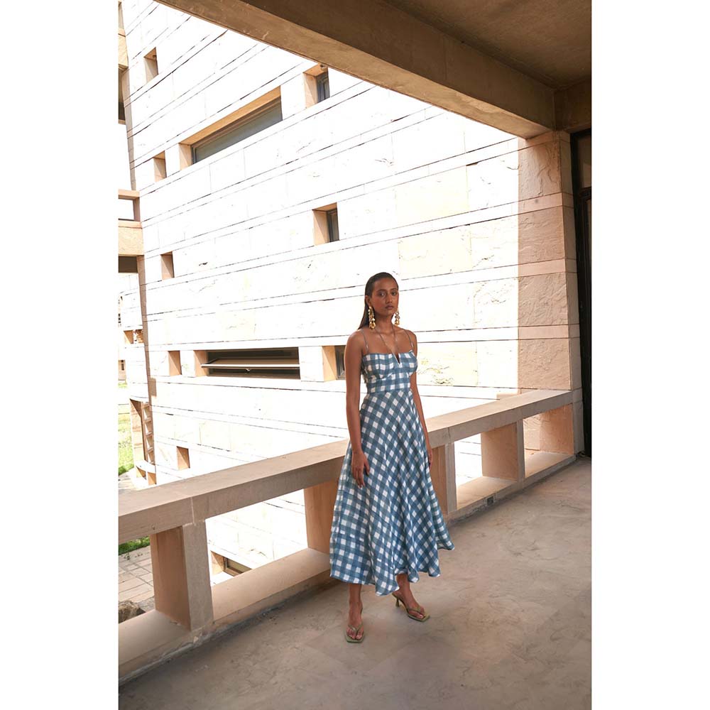 Aapro Label Checks Aura Dress