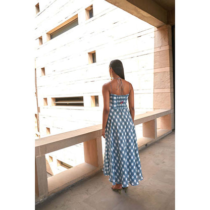 Aapro Label Checks Aura Dress