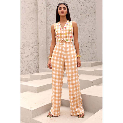 Aapro Label Beige Pixie Co-Ord (Set of 2)
