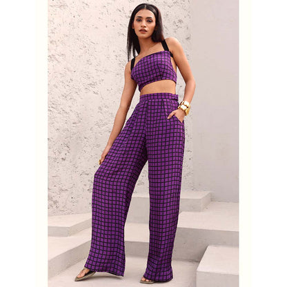 Aapro Label Purple Harmony Co-Ord (Set of 2)