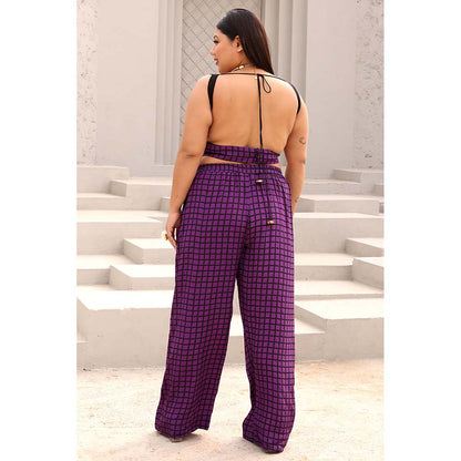 Aapro Label Purple Harmony Co-Ord (Set of 2)