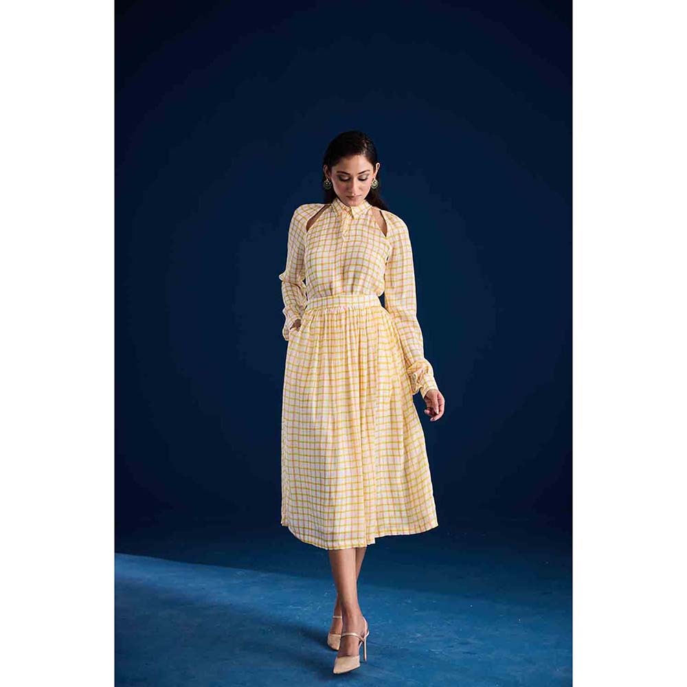 Aapro Label Lenara Yellow Co-Ord Set