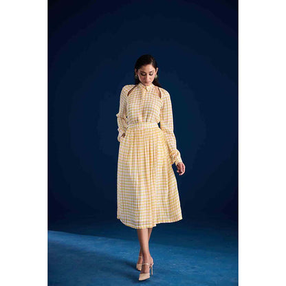 Aapro Label Lenara Yellow Co-Ord Set