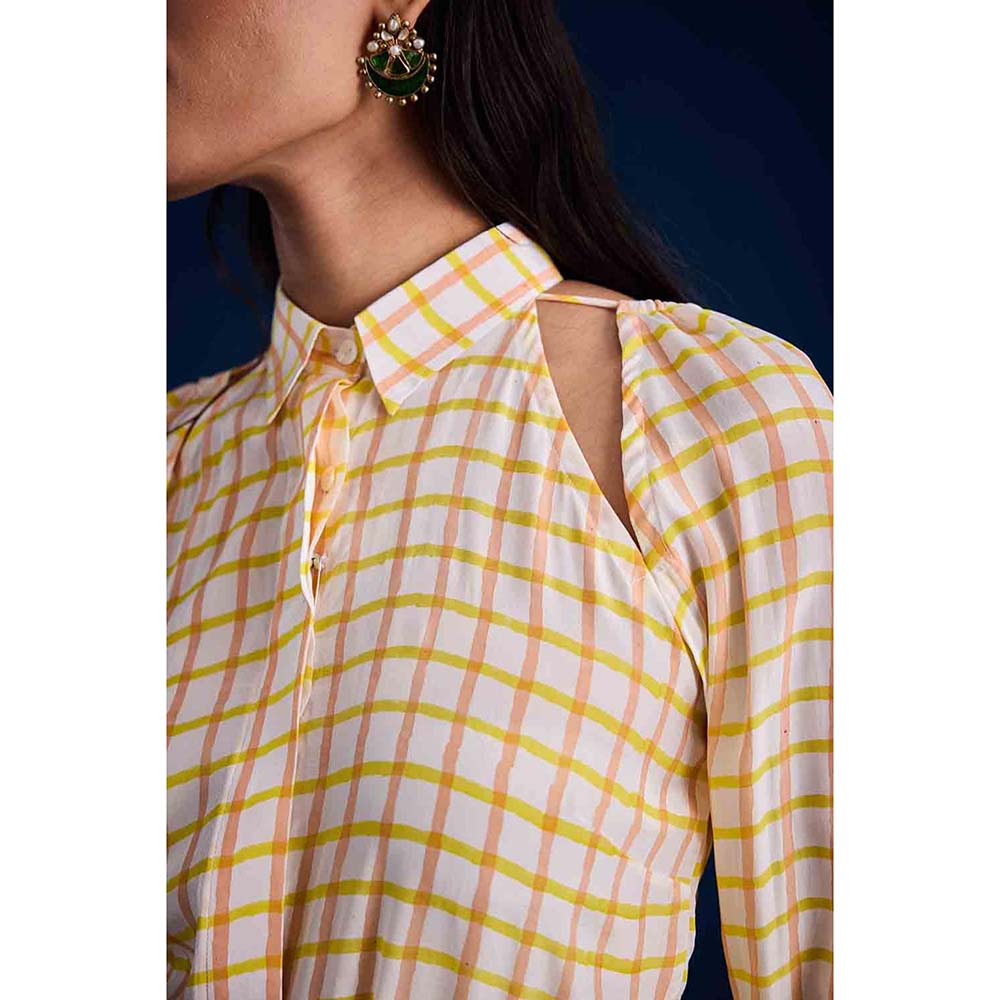 Aapro Label Lenara Yellow Co-Ord Set