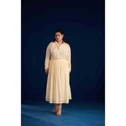 Aapro Label Lenara Yellow Co-Ord Set