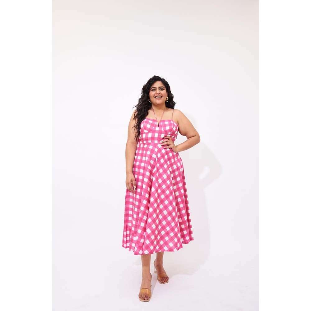 Aapro Label Rua Dress - Pink