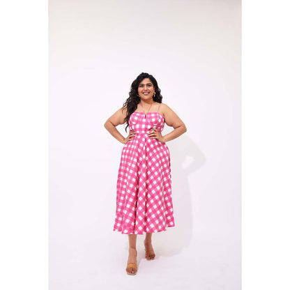 Aapro Label Rua Dress - Pink