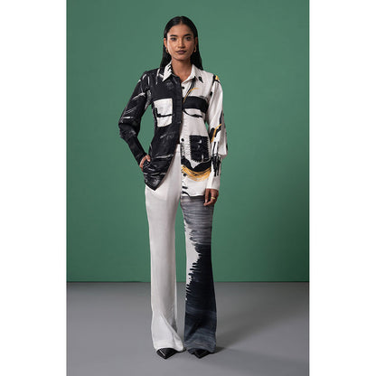 Advait Multi-Color Printed Onyx Shirt