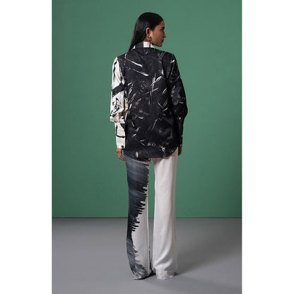 Advait Multi-Color Printed Onyx Shirt