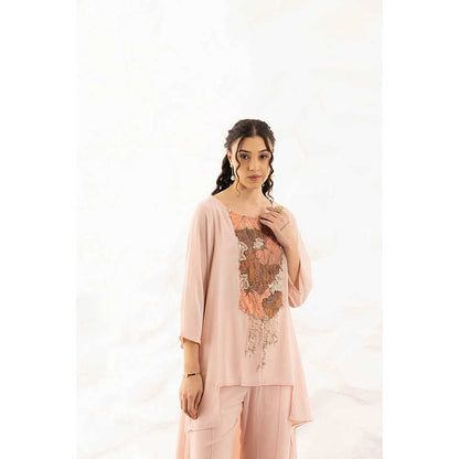 Ajiesh Oberoi Pink Kiara Co-Ord (Set of 2)