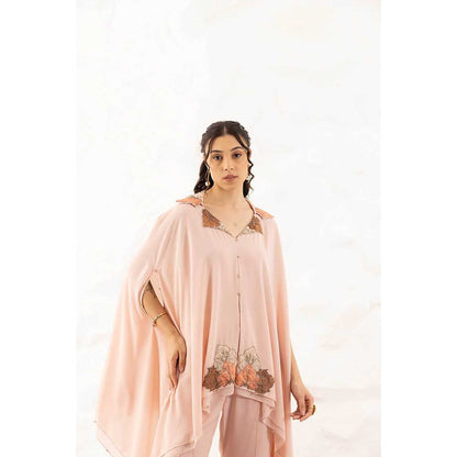 Ajiesh Oberoi Pink Avni Co-Ord (Set of 2)