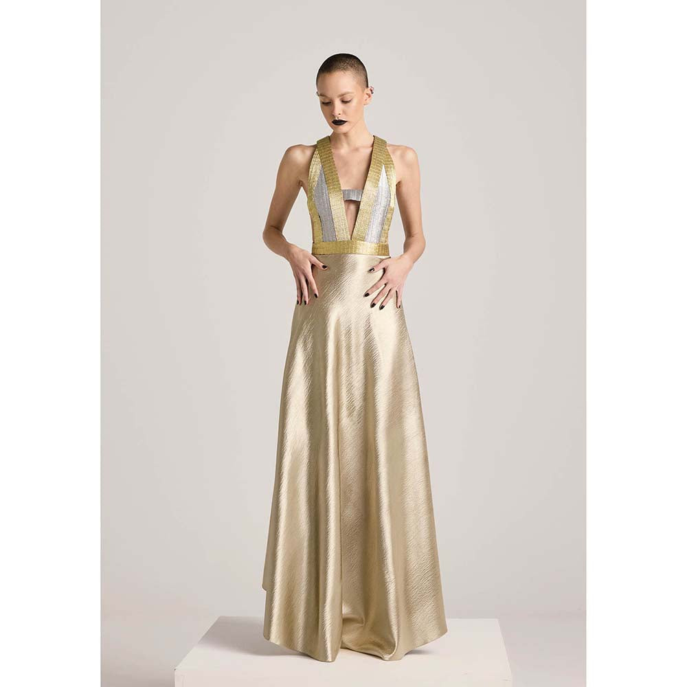 AKHL Gold Dress