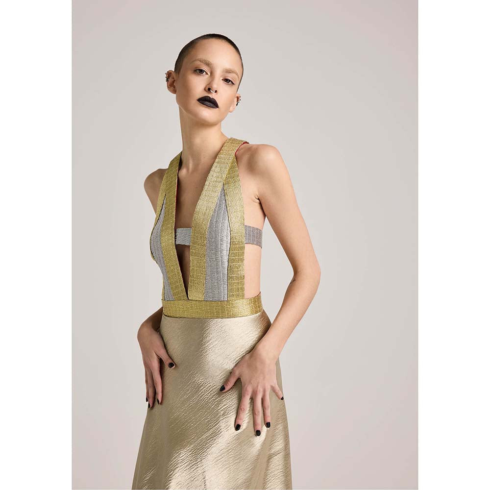 AKHL Gold Dress