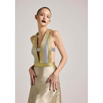 AKHL Gold Dress