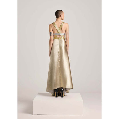 AKHL Gold Dress