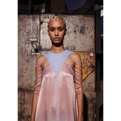 AKHL Pink Sequins Dress
