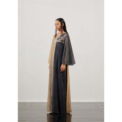 AKHL Gold Metallic Dress