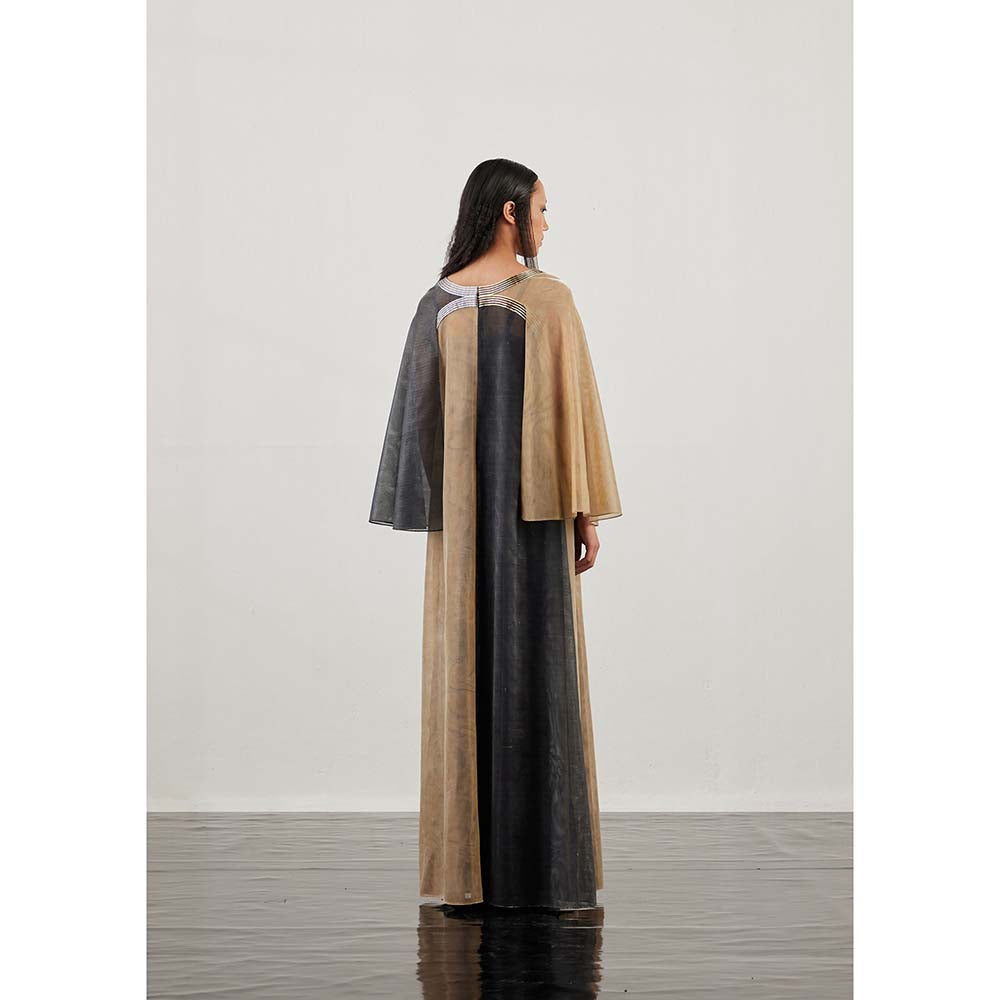 AKHL Gold Metallic Dress