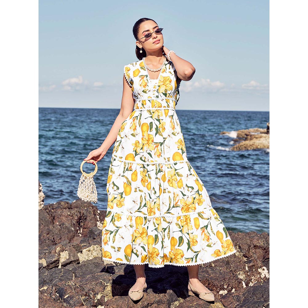 AEOY Citrus Belle Maxi Dress (1N)