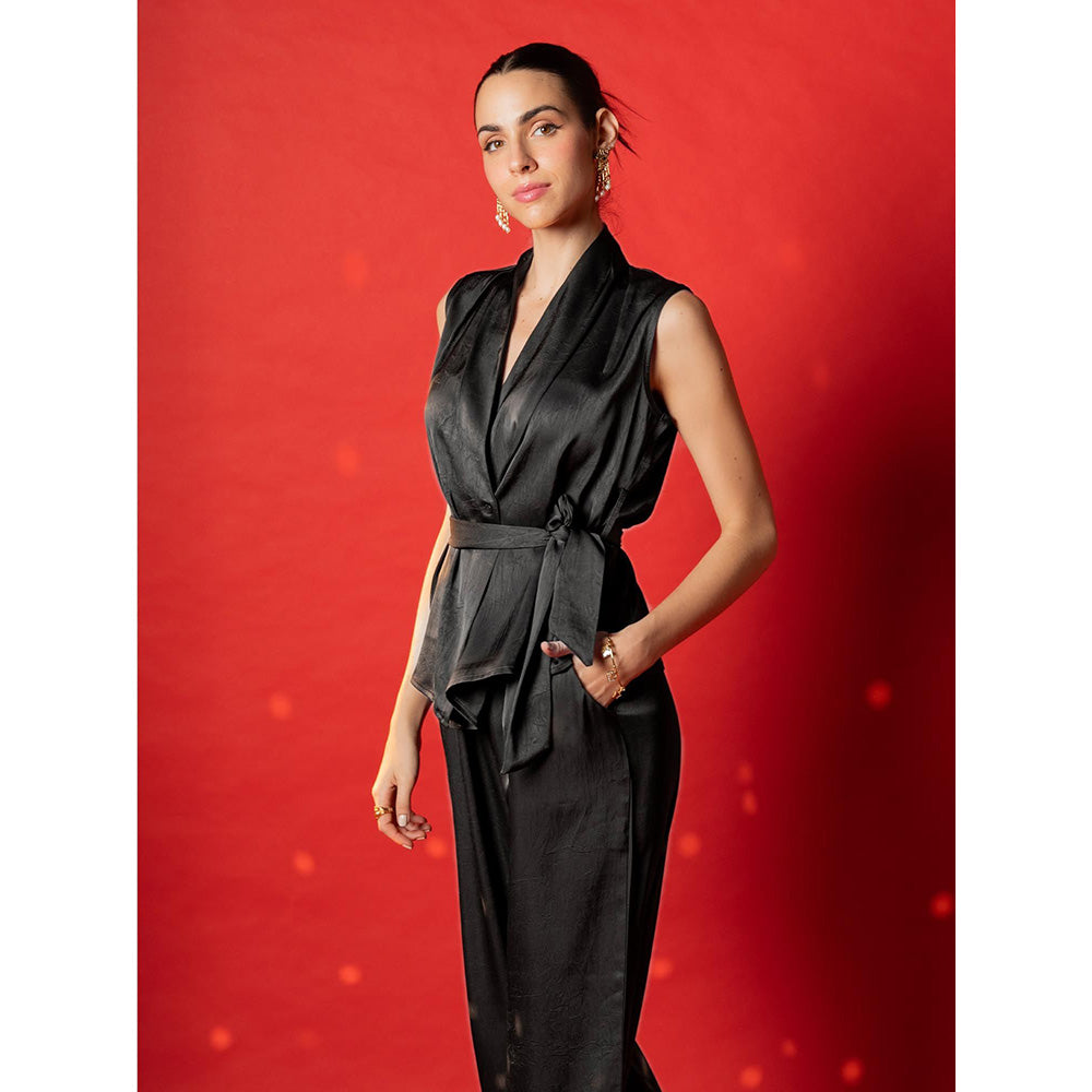 AEOY Black Tie-up Co-ord (3N)