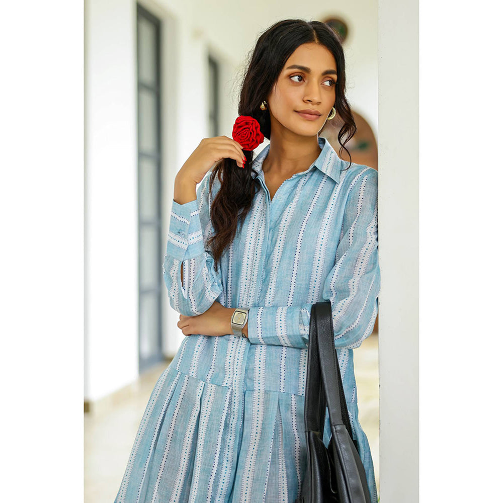AlterEGO Lira - Love And Heart Pleated Mini Dress
