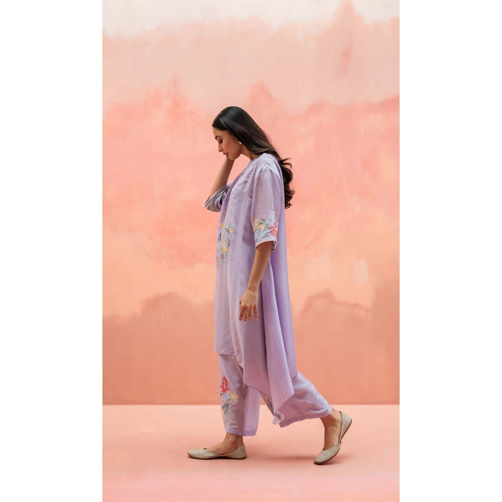 AM by Anita Mittal Purple Firefly Co-Ord
