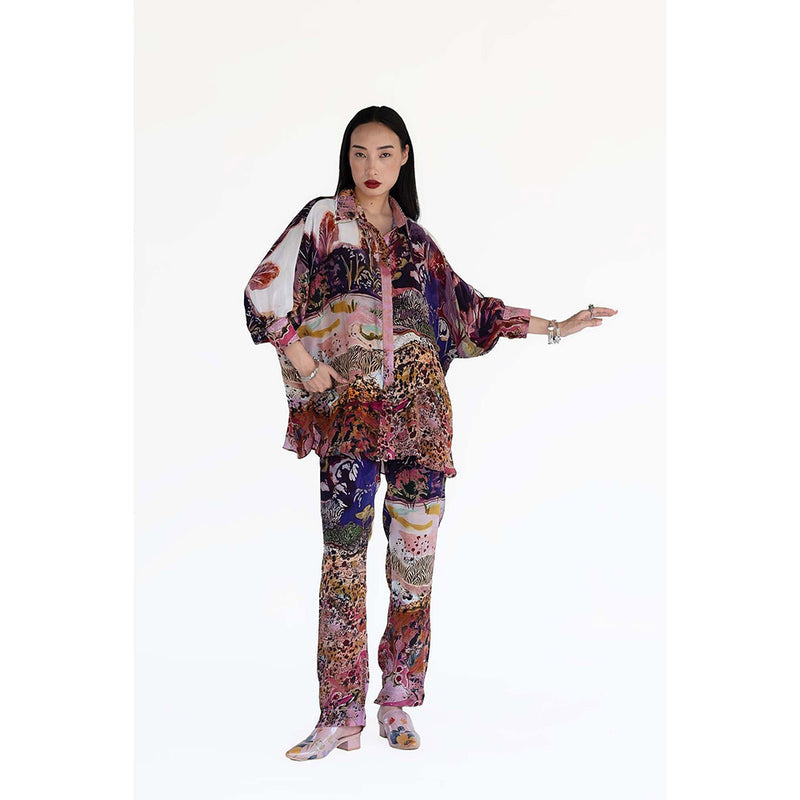 Amka India Womens Jordan Printed Pant