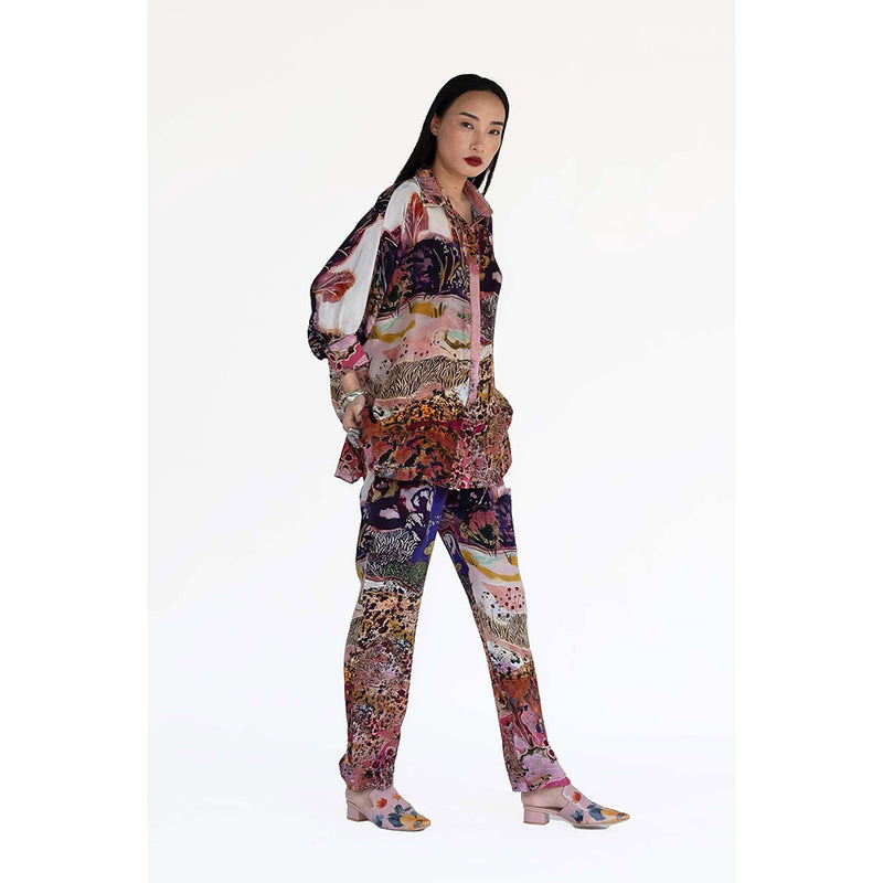 Amka India Womens Jordan Printed Pant