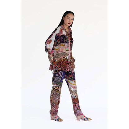 Amka India Womens Jordan Printed Pant