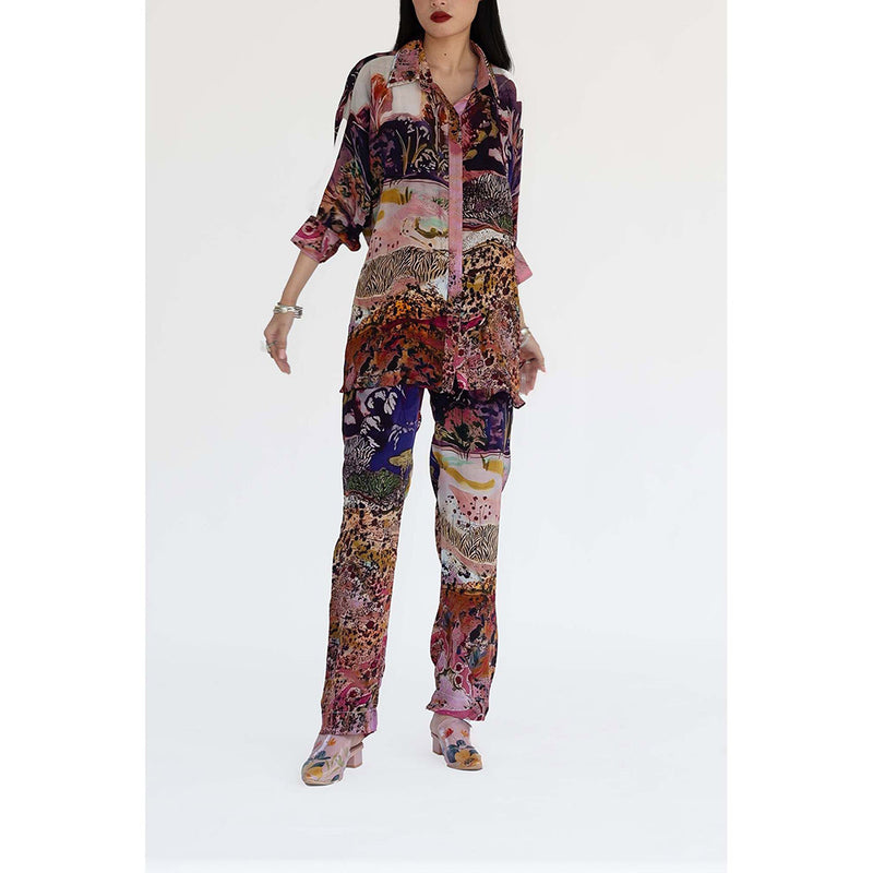 Amka India Womens Jordan Printed Pant