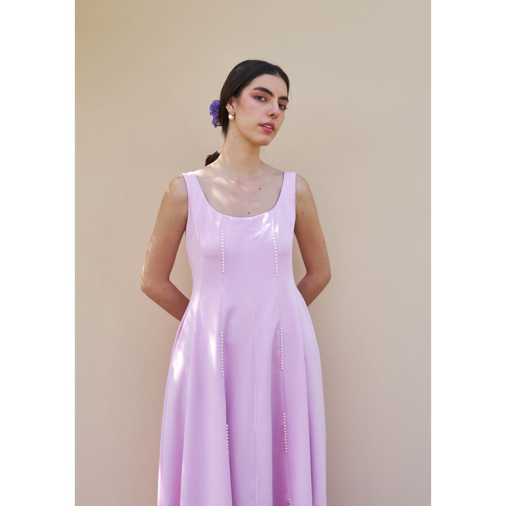 AMOSHI Caroline Maxi Dress -Baby Pink
