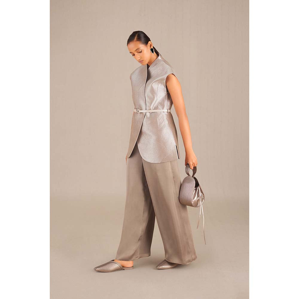 AMPM N sara Bucket Bag Silver