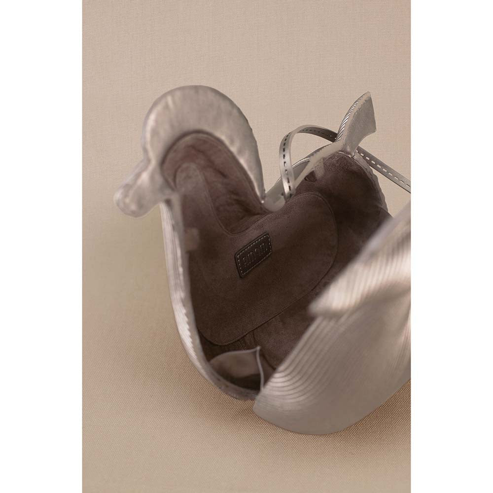 AMPM Raahi Top Handle Bag Silver
