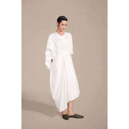 AMPM White Naomi Scarf