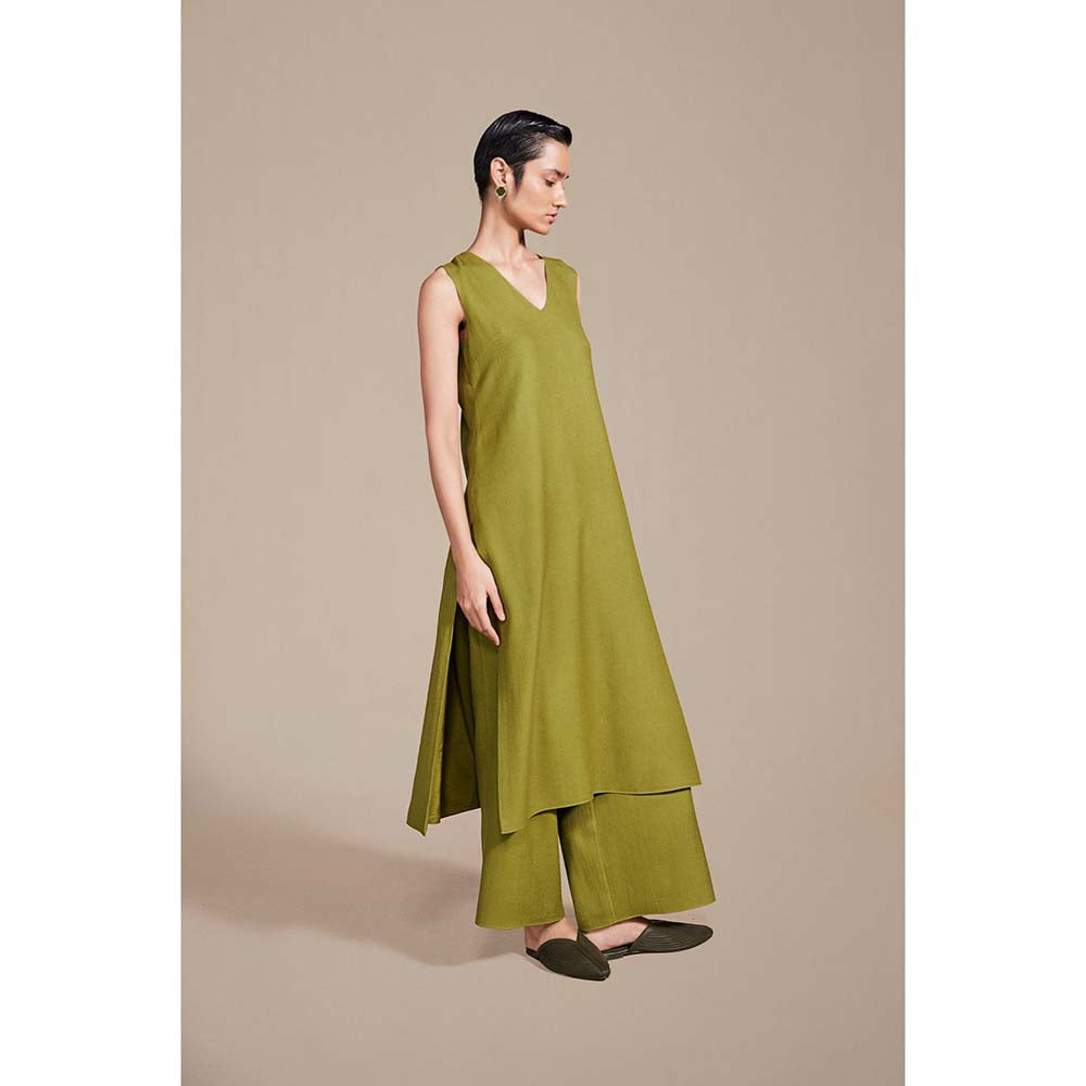 AMPM Mirana Jacket Co-Ord - Olive (Set of 3)