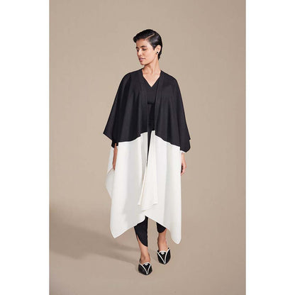 AMPM Jenna Cape Co-Ord - Black (Set of 3)
