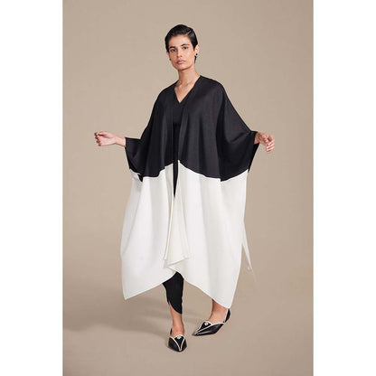 AMPM Jenna Cape Co-Ord - Black (Set of 3)