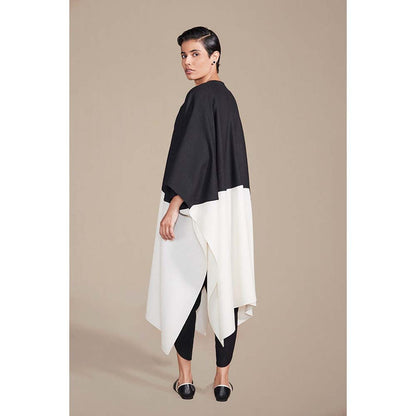 AMPM Jenna Cape Co-Ord - Black (Set of 3)