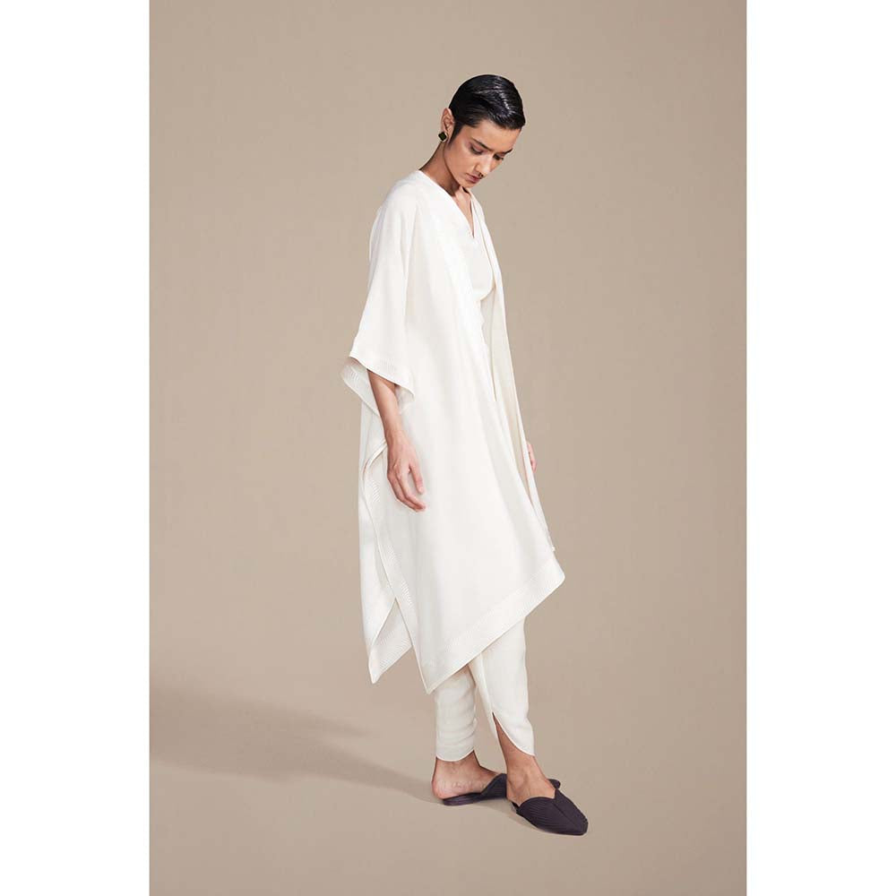 AMPM Adarah Cape Co-Ord - White (Set of 3)