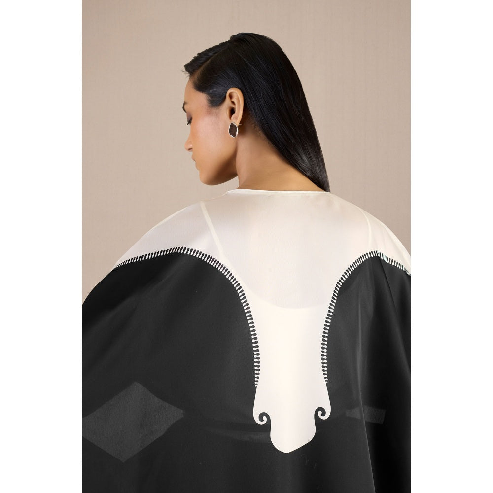 AMPM Adena Cape with Palazzo, Inner & Belt (Set of 4)