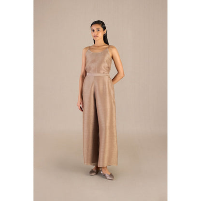 AMPM Hyra Shirt with Palazzo, Inner & Belt (Set of 4)