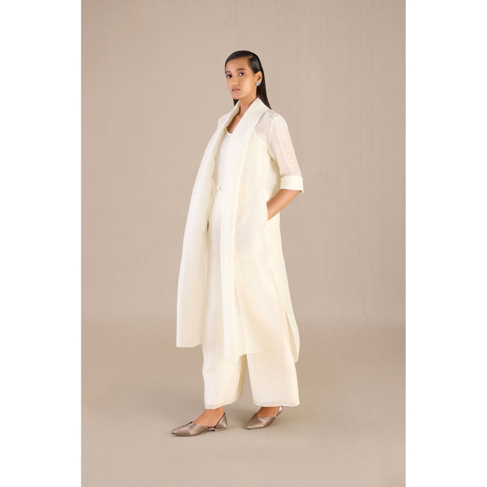AMPM Unsa Throw with Inner, Belt & Palazzo (Set of 4)