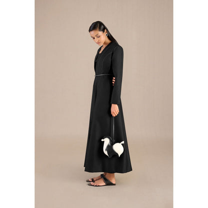 AMPM Asna Jacket with Pant, Inner & Belt (Set of 4)
