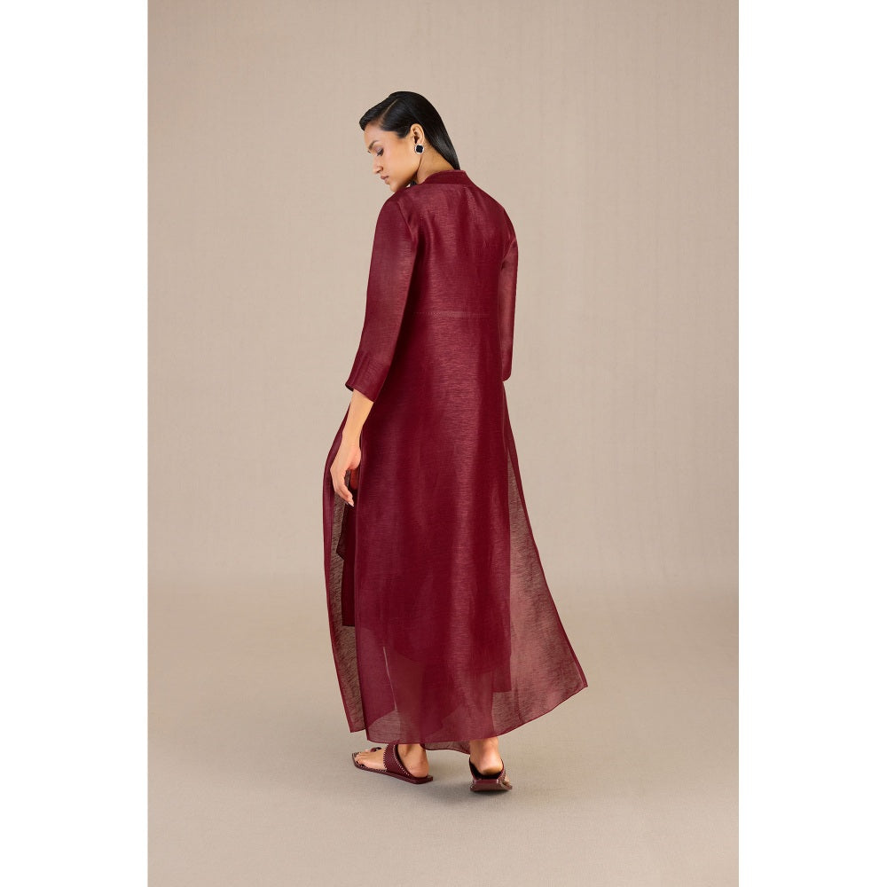 AMPM Dania Dress with Throw & Belt (Set of 3)