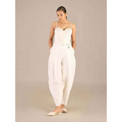 AMPM Ivory Eliza Co-Ord (Set of 4)