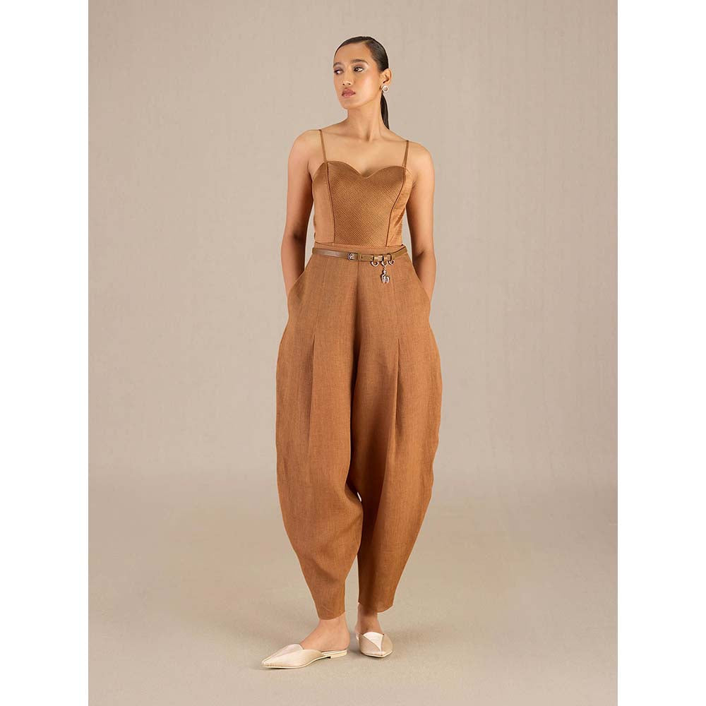 AMPM Brown Eliza Co-Ord (Set of 4)