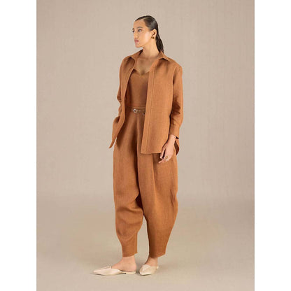 AMPM Brown Eliza Co-Ord (Set of 4)