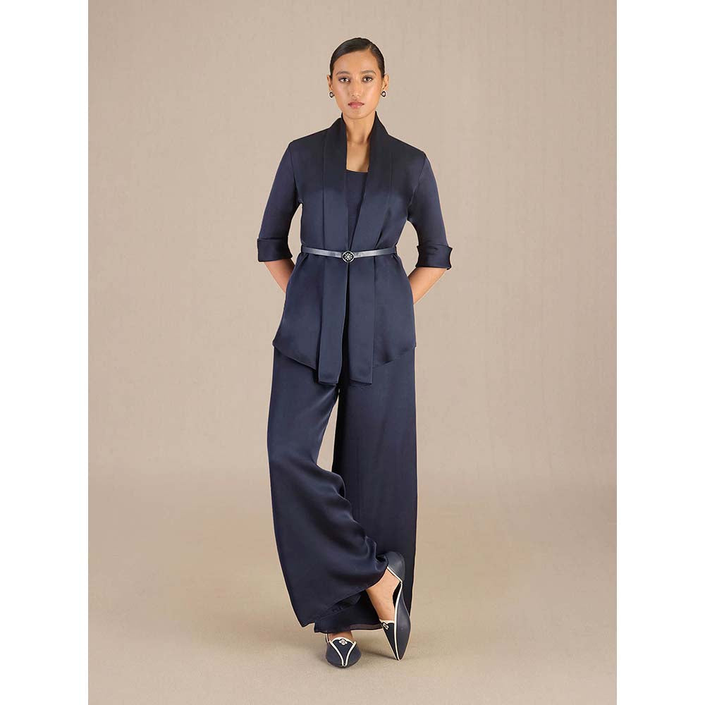 AMPM Navy Blue Mana Co-Ord (Set of 4)