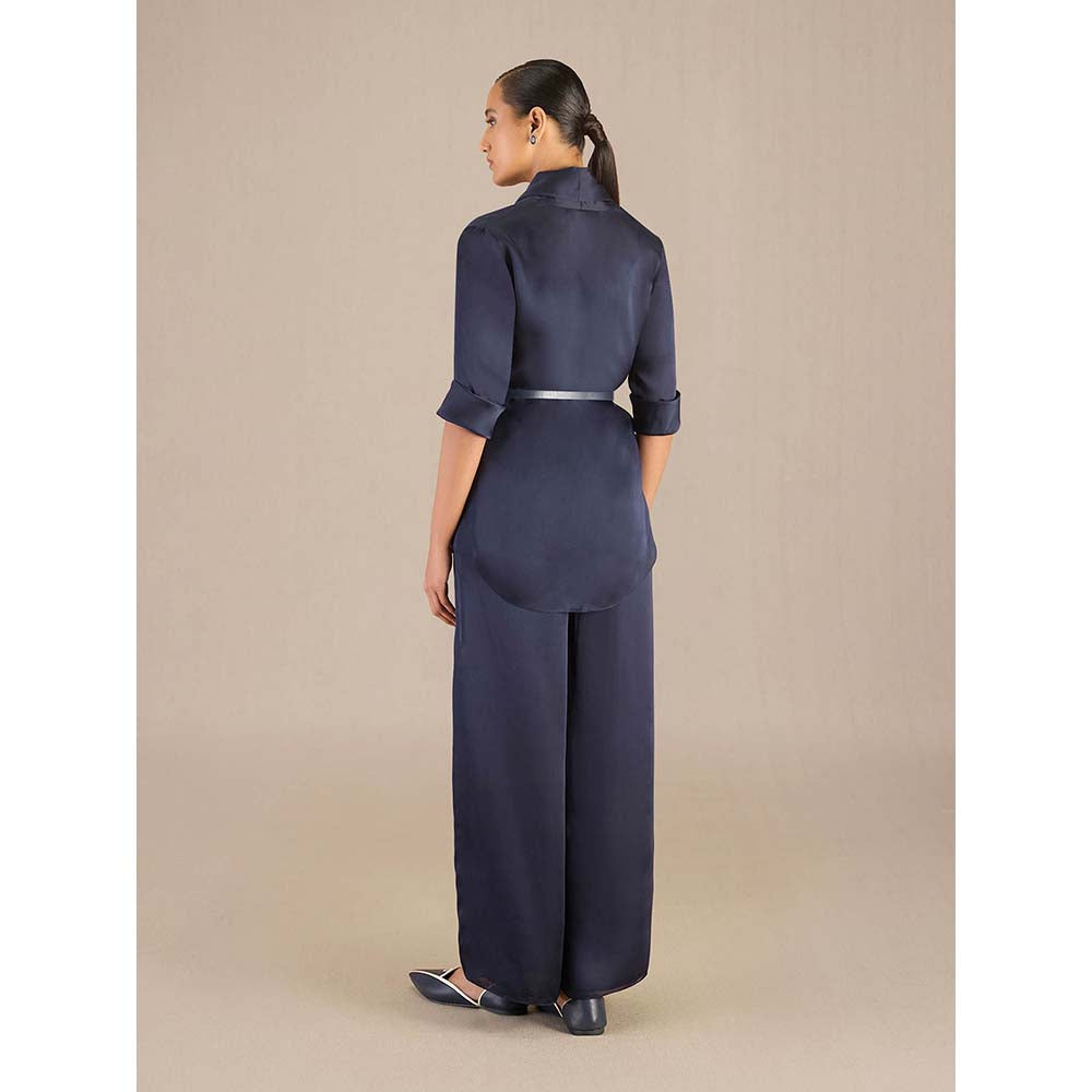 AMPM Navy Blue Mana Co-Ord (Set of 4)