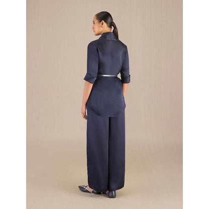AMPM Navy Blue Mana Co-Ord (Set of 4)